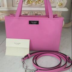 ♠kate spade♠サムアイコン ナイロンスモールトート♡とっても美品♡の画像