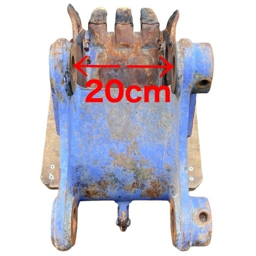 ◯手渡しのみ ユンボ バケット 恐らくPC75UU用 コマツ 細幅 狭幅