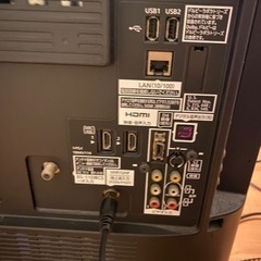 テレビ＋Blu-rayレコーダー　差し上げますの画像