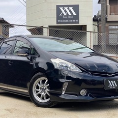 【自社ローン○】トヨタプリウスa Gパノラマルーフ カスタム多数!!