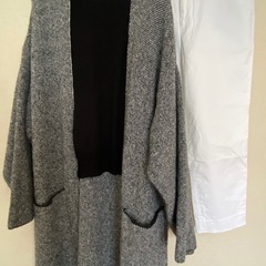 1000円　ロングカーディガン　Ｌサイズの画像