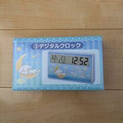 値下げしました！シナモロール　時計　湿度計　温度計　カレンダー