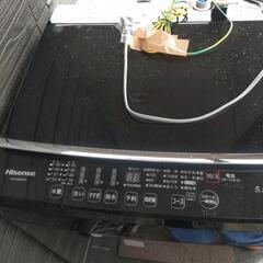 Hisense 洗濯機 5.5kg ブラック