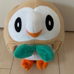 ポケモン　 モクロー　ぬいぐるみ 約20cm フクロウ