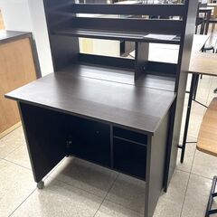 ★ジモティ割あり★  ライティングデスク 茶 H119.2×D～...