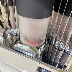札幌市内配送可 美品 23年製 サンポット 煙突式石油ストーブ KSH-4811KL B 木造13畳/コンクリート20畳の画像