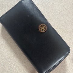 トリーバーチ 中古長財布 ブラックの画像