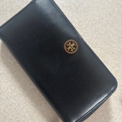 トリーバーチ 中古長財布 ブラック