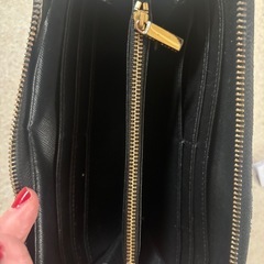 トリーバーチ 中古長財布 ブラックの画像