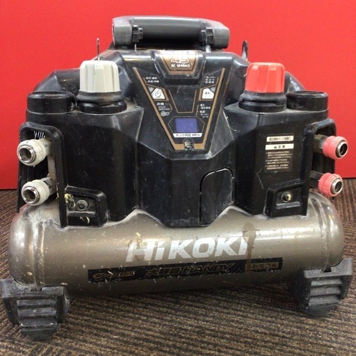 【店頭引取限定】【中古】【ジャンク品】【現状販売】HiKOKI ハイコーキ 高圧エアコンプレッサ 33,000円(税込)