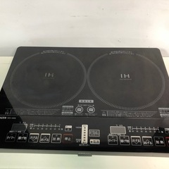 
天)YAMAZEN 2口　IH調理器　YEH-1456