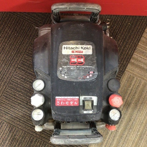 【店頭引取限定】【中古】【ジャンク品】【現状販売】HITACHI 日立 高圧エアコンプレッサ 27,500円→13,750円(税込)
