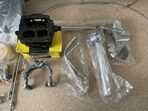 希少 保管品 未組立て レトロ Panasonic 自転車 P-500 B-PE480 27インチ 18スピード パナソニック SUN