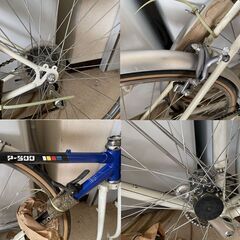 希少 保管品 未組立て レトロ Panasonic 自転車 P-500 B-PE480 27インチ 18スピード パナソニック SUNTOUR 現状品 札幌市手稲区の画像