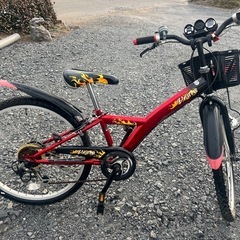 自転車　子供　24インチの画像