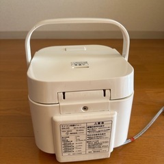 マイコン炊飯器　3合の画像