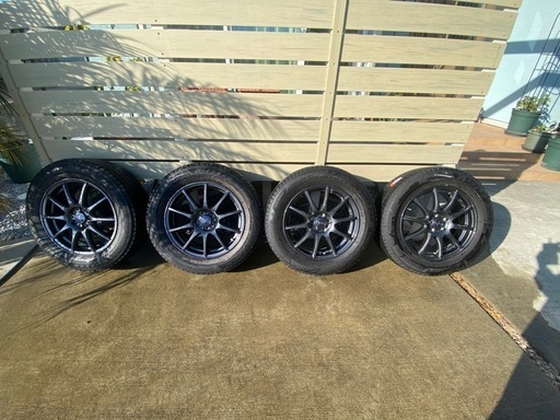 【値下】バリ山　スバル　XV　アウトバック　スタッドレス　225/60/17