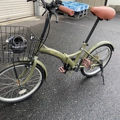 折り畳み自転車　20インチ
