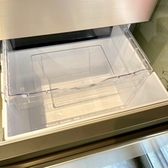 仙台市内トラック荷台渡し無料！ 美品 日立 265L 冷蔵庫 3ドア ライトゴールド 中古 家電 買取 仙台 2020年製 の画像