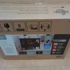 63410　BAYSIDE FURNISHINGS 電気暖炉　A...