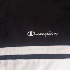 Champion チャンピオン ポロワンピース　黒の画像