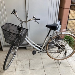 27インチ　自転車　シティーサイクル