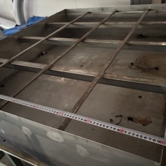 【最終値下げ】ステンレス槽1500mm×1200mm×300mm中古の画像