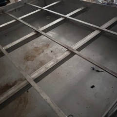 【最終値下げ】ステンレス槽1500mm×1200mm×300mm中古の画像