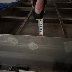 【最終値下げ】ステンレス槽1500mm×1200mm×300mm中古の画像