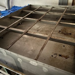 【最終値下げ】ステンレス槽1500mm×1200mm×300mm中古