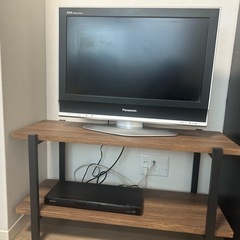 テレビ、Blu-rayレコーダー、テレビ台3点セット