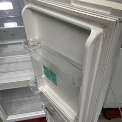 2023年製ハイアール　ノンフロン2ドア冷蔵庫140L/ホワイトの画像