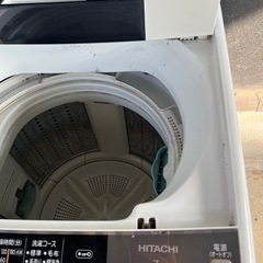 日立洗濯機の画像