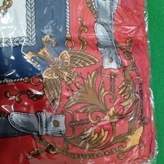 新品未使用品☆シルク１００％スカーフ☆の画像