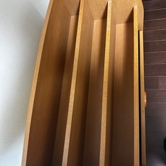 ゾウさんの本棚アンドオモチャ入れの画像