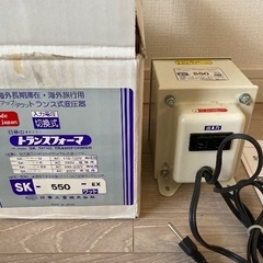 日章工業 変圧器 SK-500-EX 230/240V（値下げし...