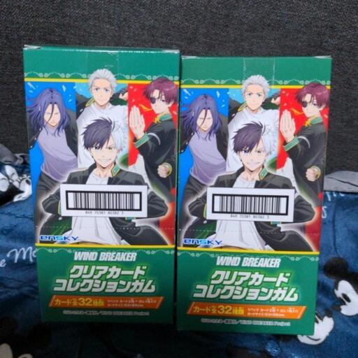 【新品】ウィンドブレイカー　クリアカードコレクション　２箱まとめ売り