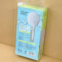 未使用品 TOAMIT シャワーヘッド ワイドドロップシャワー 3段階水流モード 東亜産業 浴室シャワー用 札幌市 清田区 平岡の画像