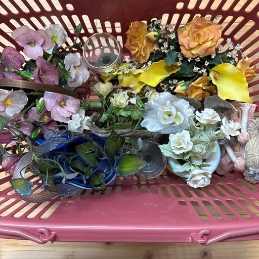 カントリー雑貨　アメリカンフラワー　人形　レース　雑貨　まとめ売り カントリー雑貨 アメリカンフラワー 人形 レース 雑貨 まとめ売り