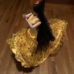 フラメンコ　人形　スペイン製の画像