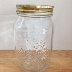 【ボルミオリロッコ】　蓋付き広口ガラス瓶の画像