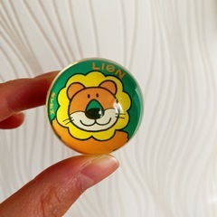 たべっ子どうぶつ　ライオン　スーパーボール　他2つ