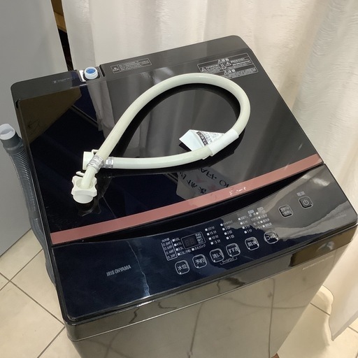 洗濯機 IRIS OHYAMA IAW-T603BL 6kg 2021年製
