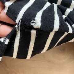 しまむら ボーダーカットソーの画像