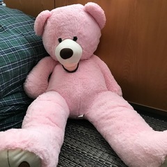 ピンクくま☆ぬいぐるみ