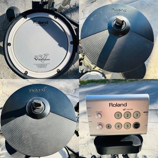 【✨‼️ジャンク品‼️✨】Roland ローランド 電子ドラム HD-1 初心者向けコンパクトモデル 修理・部品取り用