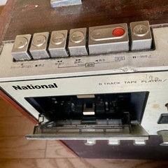昭和レトロ　National RQ-83 カセット/8トラック の画像