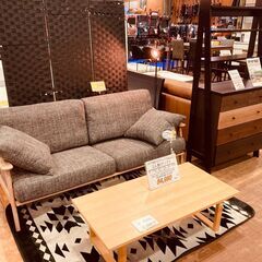 【愛品館 市原店】シギヤマ家具｜2人掛けソファ｜クロスタイム179