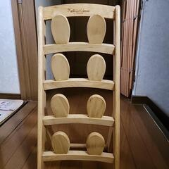 木製スリッパラック