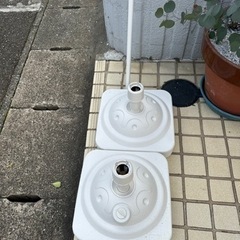 のぼり台と棒